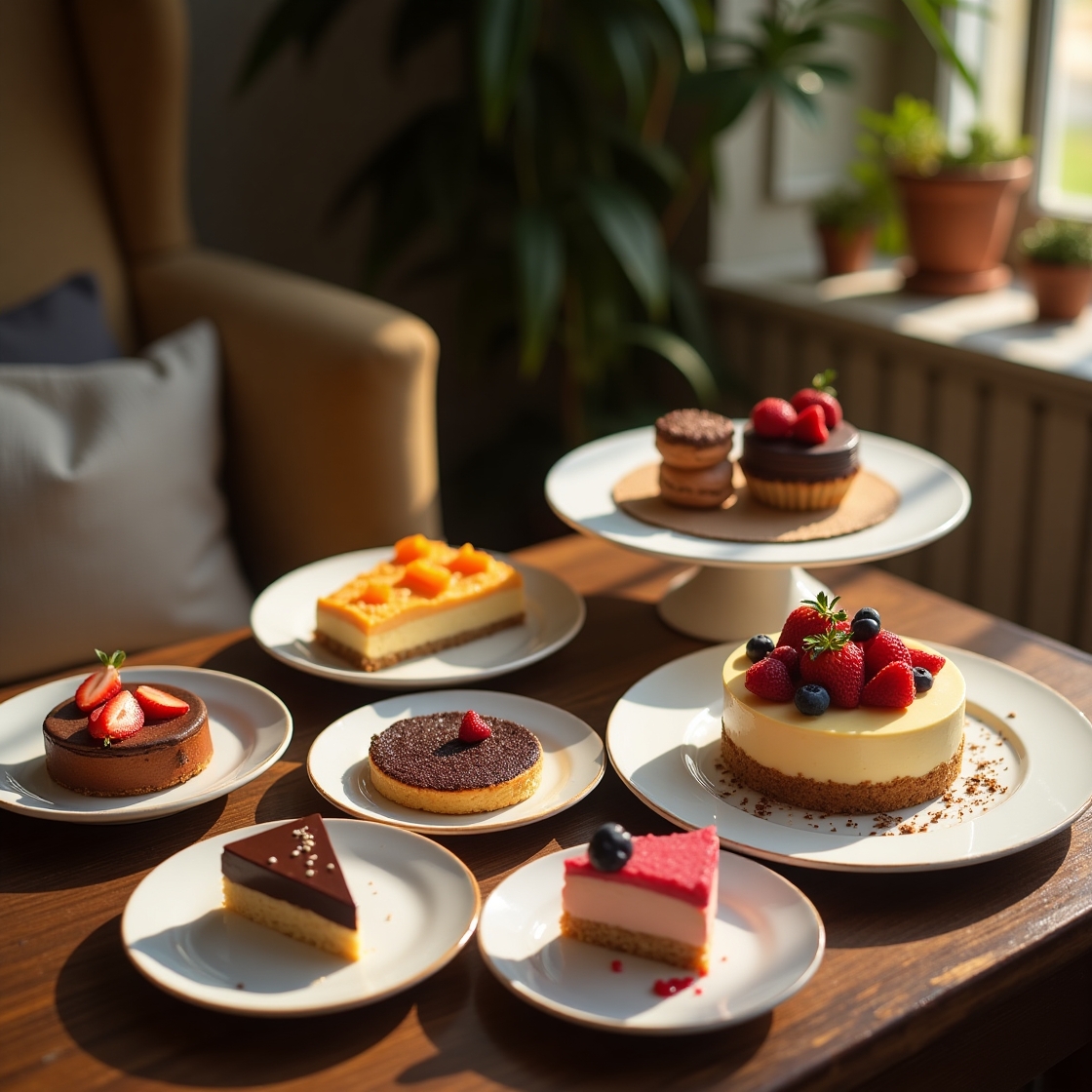 Plated Desserts at Home Series